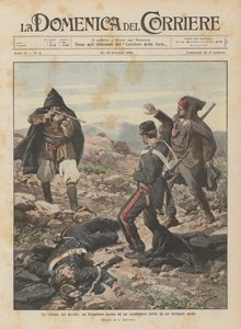 En brigadegeneral dræbt og en carabiniere såret af en flygtning fra Sardinien, der var offer for sin pligt af Achille Beltrame