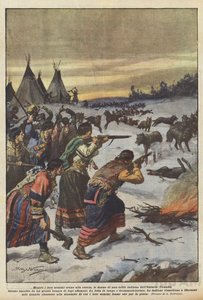 Mens deres mænd var på jagt, var kvinderne fra en indianerstamme i Ontario (Canada)? af Achille Beltrame