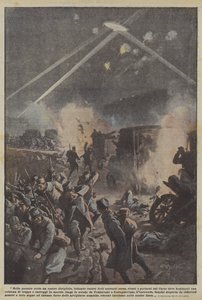 I nat var et af vores luftskibe, der kæmpede mod stærke luftstrømme, i stand til at bære?
