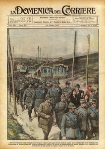 På årsdagen for slaget ved Ortigara, pilgrimsrejsen for over seks tusinde Alpini?
