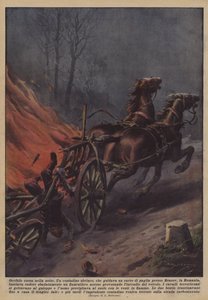 Frygtelig jag om natten af Achille Beltrame