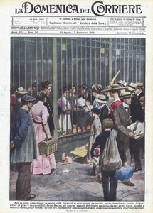 På grund af fødevarekrisen har der i mange franske byer været flere tumultariske scener imod? af Achille Beltrame