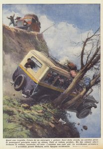 Næsten en tragedie af Achille Beltrame