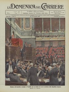 Møde i nationalforsamlingen i Versailles for at vælge en ny præsident for den franske republik