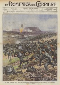 På Karst, om morgenen den 22. juli, ender vores kraftige modoffensiv med en reel nedtur?