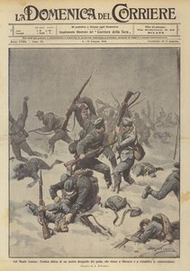 På Monte Coston, det heroiske forsvar af en af ​​vores gruppe af genier, hvem formår at befri sig selv?