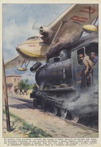 Der er sket en ulykke uden fortilfælde på stationen Zollino (Ferrovie del Sud-Est) i Puglia af Achille Beltrame