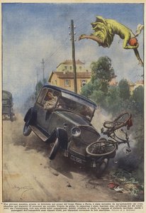 Blev en ung lærer, der kom på cykel nær landsbyen Ticino i Pavia, kørt over?