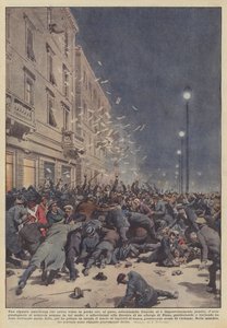 En amerikansk dame, der havde vundet halvfjerds tusinde francs ved kampen på få timer? af Achille Beltrame