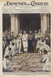 Opstod en af ​​de hyggeligste episoder af Sofias bryllupsfester, efter at kong Boris rejste? af Achille Beltrame