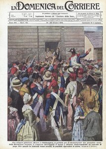 En malerisk strejke af Achille Beltrame
