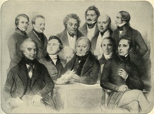 Den anden franske provisoriske regering af Achille Devéria