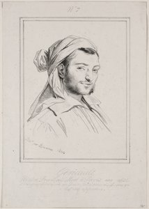 Theodore Gericault af Achille Devéria