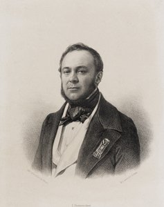 Nationalforsamlingen, folkerepræsentanternes galleri - Marie François Joseph Jules André af Achille Devéria