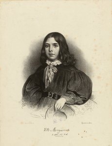 Portræt af Vito Mangiamele 1827-1897, 1839. af Achille Devéria