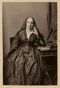 [Portræt af en dame] af Achille Devéria