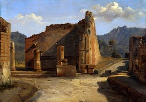 Forum i Pompeji, c1816-1822