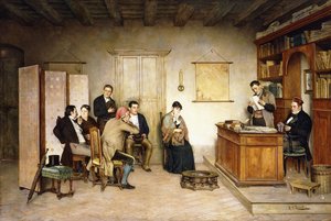 Læsningen af testamentet af Achille Glisenti