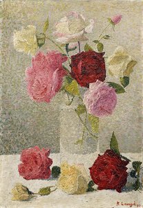 Roser i en vase