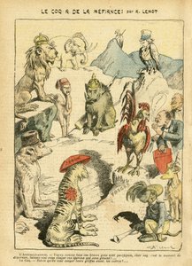 Illustration af Achille Lemot (1846-1909) i Le Pelerin af Achille Lemot