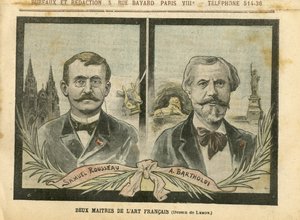 Illustration af Achille Lemot (1846-1909) i Le Pelerin af Achille Lemot