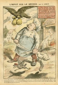 Illustration af Achille Lemot (1846-1909) i Le Pelerin af Achille Lemot