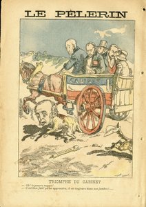 Illustration af Achille Lemot (1846-1909) i Le Pelerin af Achille Lemot
