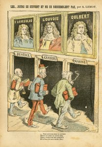 Illustration af Achille Lemot (1846-1909) i Le Pelerin af Achille Lemot