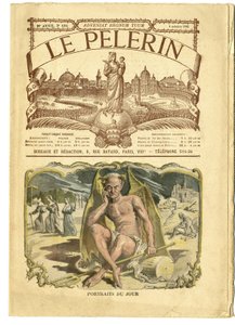 Illustration af Achille Lemot (1846-1909) i Le Pelerin af Achille Lemot