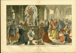 Illustration af Achille Lemot (1846-1909) i Le Pelerin af Achille Lemot