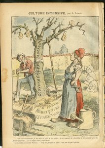 Illustration af Achille Lemot (1846-1909) i Le Pelerin af Achille Lemot