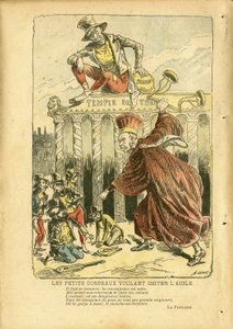 Illustration af Achille Lemot (1846-1909) i Le Pelerin af Achille Lemot