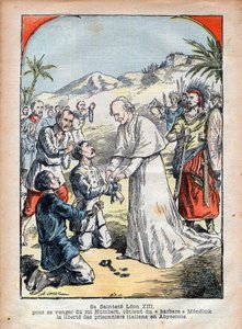 Pave Leo XIII (Vincenzo Gioacchino Pecci af Achille Lemot