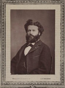Portræt af Camille Flammarion 1842-1925, 1880. af Achille Melandri