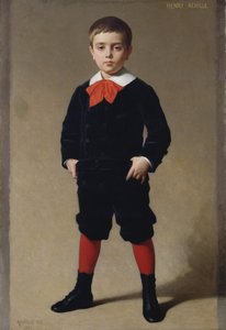 Portræt af Henri Achille, kunstnerens søn, 1881