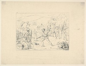 Dannelse af guerillabands fra konfødererede krigsætsninger, 1861-63. af Adalbert John Volck