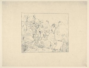 Befri sorte mennesker i Hayti fra Confederate War Etchings, 1861-63. af Adalbert John Volck