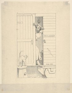 Passage Through Baltimore fra Confederate War Etchings, 1861-63. af Adalbert John Volck