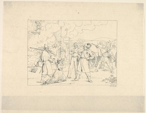 Valiant Men Dat Fite Mit Siegel fra Confederate War Etchings, 1861-63. af Adalbert John Volck