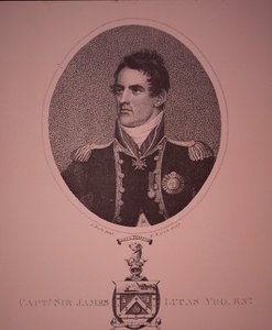 Sir James Lucas Yeo (gravering) af Adam (after) Buck
