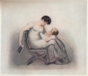 Mamma, lad mig ikke tigge forgæves, læs venligst den smukke bog igen, c1808