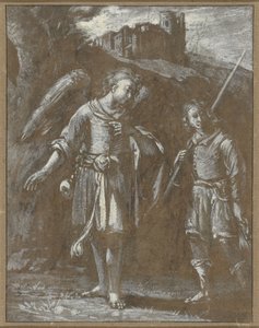 Tysk: Tobias und der Engel Tobias and the Angel
























" af Adam Elsheimer