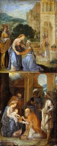 Scener fra Jomfruens liv, 1578-1610 af Adam Elsheimer
