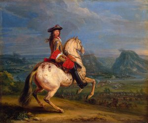 Ludvig XIV ved indtagelsen af Besançon