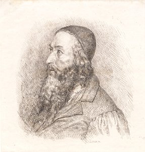 Rabbiner Salomon Thurcorvitsch af Adam Müller