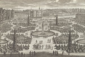 Orangeriets Parterre i Chantilly, 1680