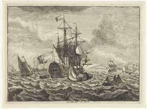Havlandskaber med skibe og robåd