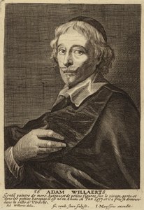 Portræt af Adam Willaerts af Adam Willaerts