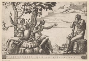 Hercules op de tweesprong Den sværeste beslutning af alle (titel på objekt)