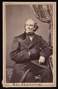 Portræt af George Scarborough, 1862-1863. af Addis and Noel